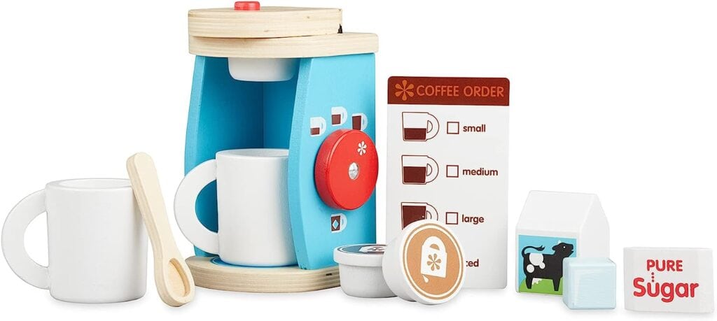 Melissa and doug coffee maker best sale