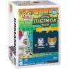 Funko Pop! Animation figure of Digimon character "Gomamon" in packaging.